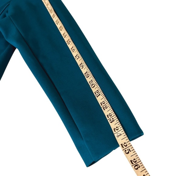 ELOQUII ULTIMATE STRETCH ONE BUTTON TAILORED TEAL JACKET SIZE 18 - Picture 14 of 15
